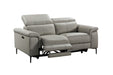 Maddox Leather 2 Seater Dual Motor Recliner Sofa