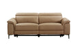 Maddox Leather 3 Seater Dual Motor Recliner Sofa