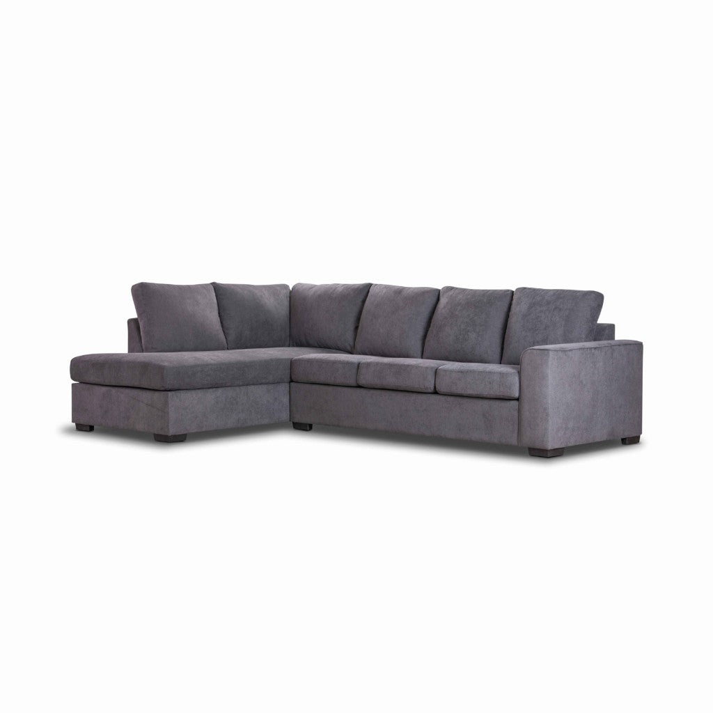 Kristie 3 Seater Fixed Fabric Sofa with Chaise