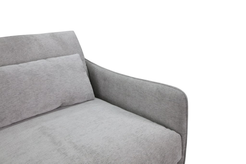 Loft Corner Modular Fabric Sofa Lounge - Ice