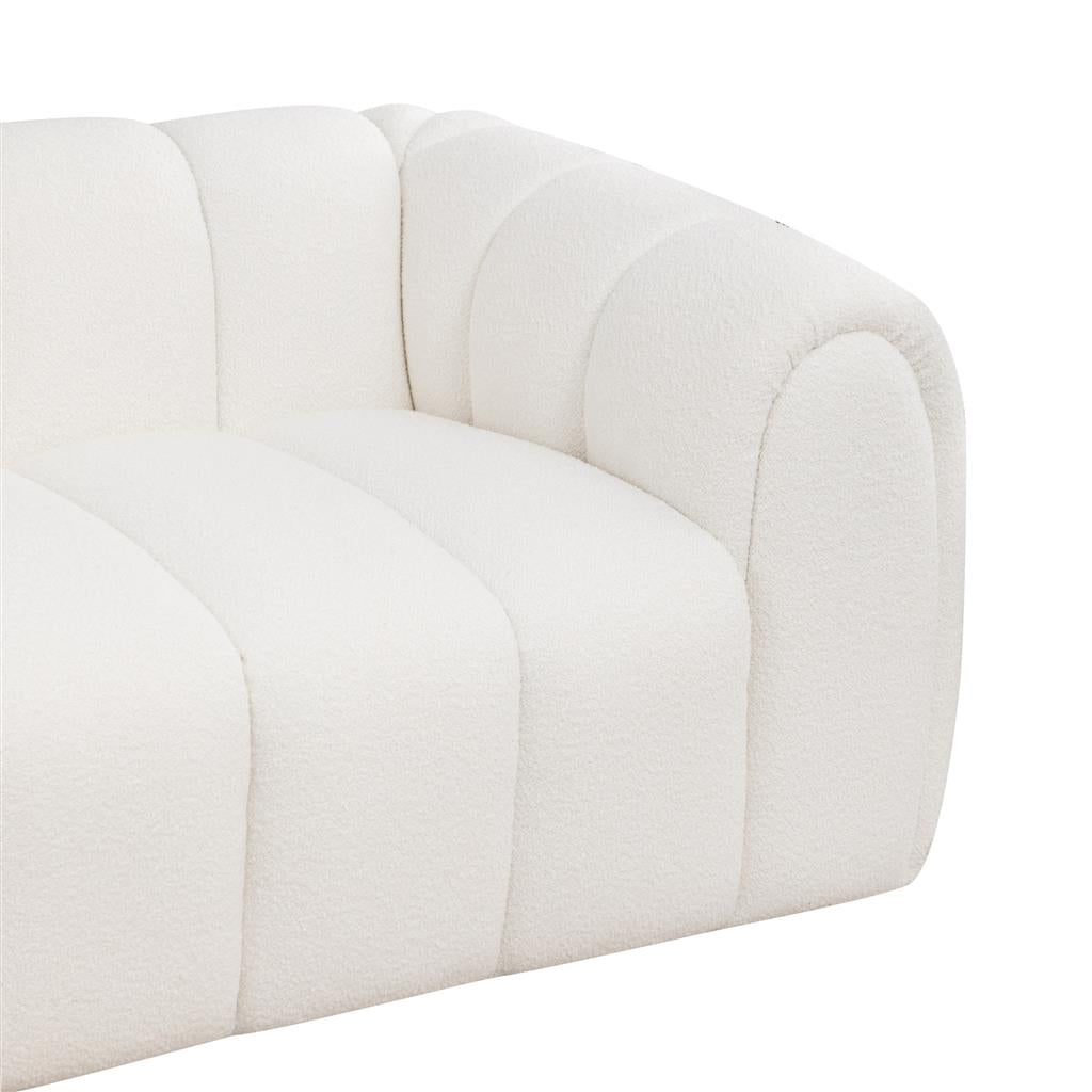 Cloudlea 2 Seater Boucle Sofa - White