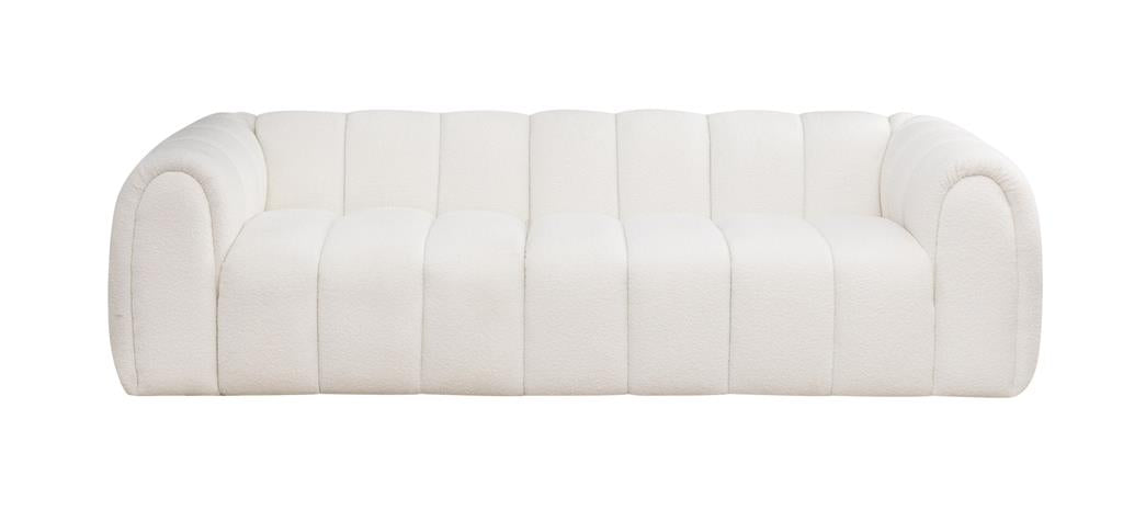 Cloudlea 3 Seater Boucle Sofa - White