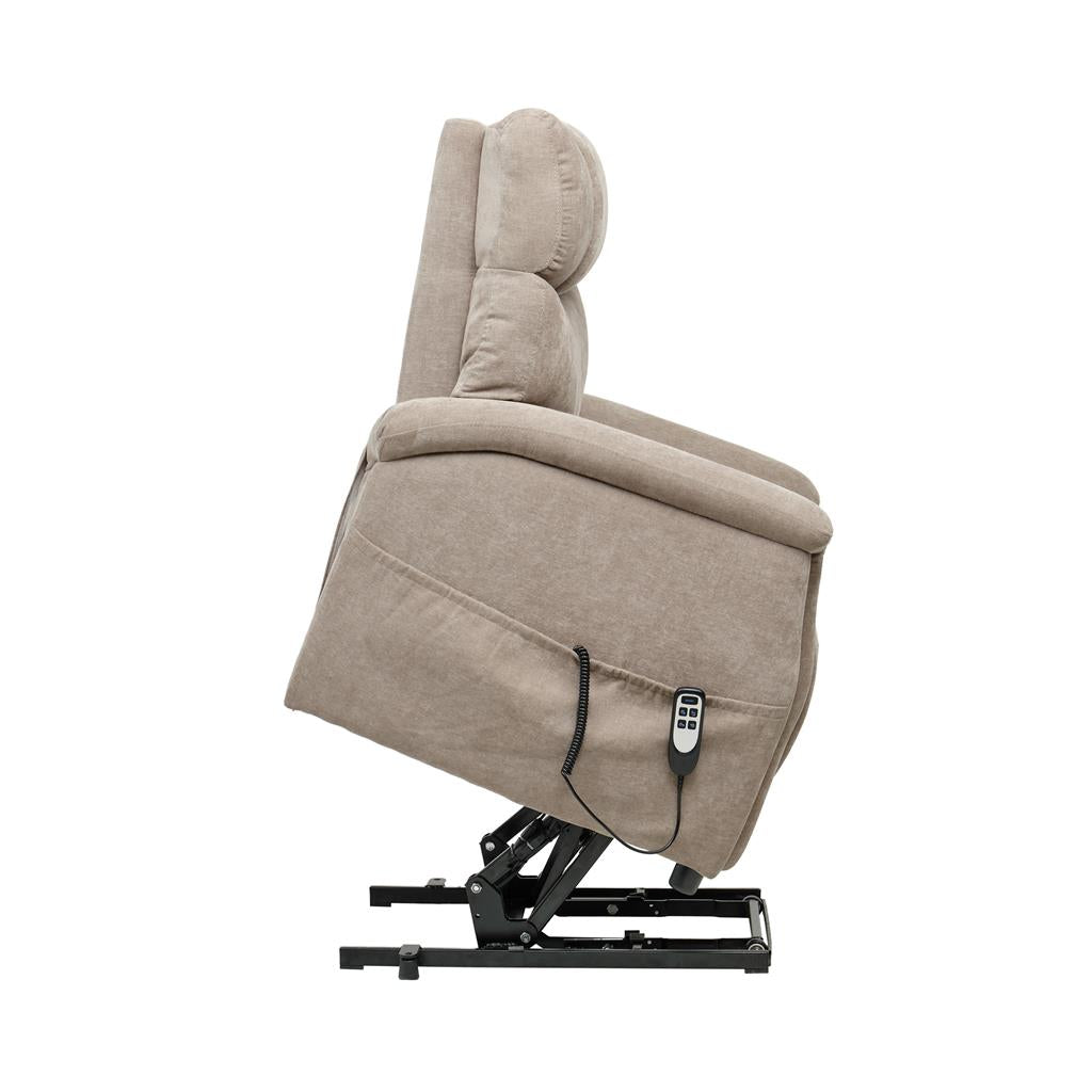 Everest Dual Motor Lift Chair - Taupe