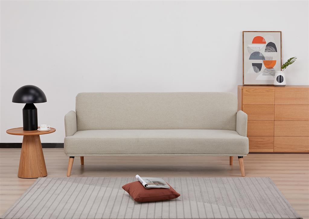 Snug 3 Seater Fabric Sofa Bed