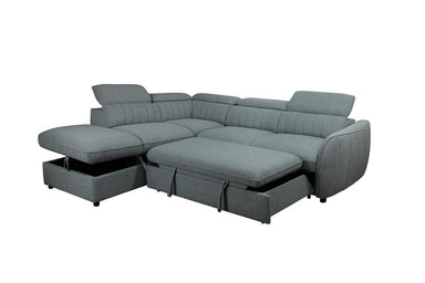 Montclair Sofa Bed with Left Gas Lift Storage Chaise
