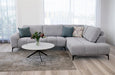 Margot Fabric Corner Sofa with Right Chaise