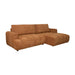 Lucca Channel Tufted Sofa Bed with Storage Chaise