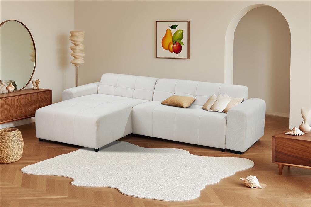 Kendrick 4 Seater Fabric Sofa with Chaise