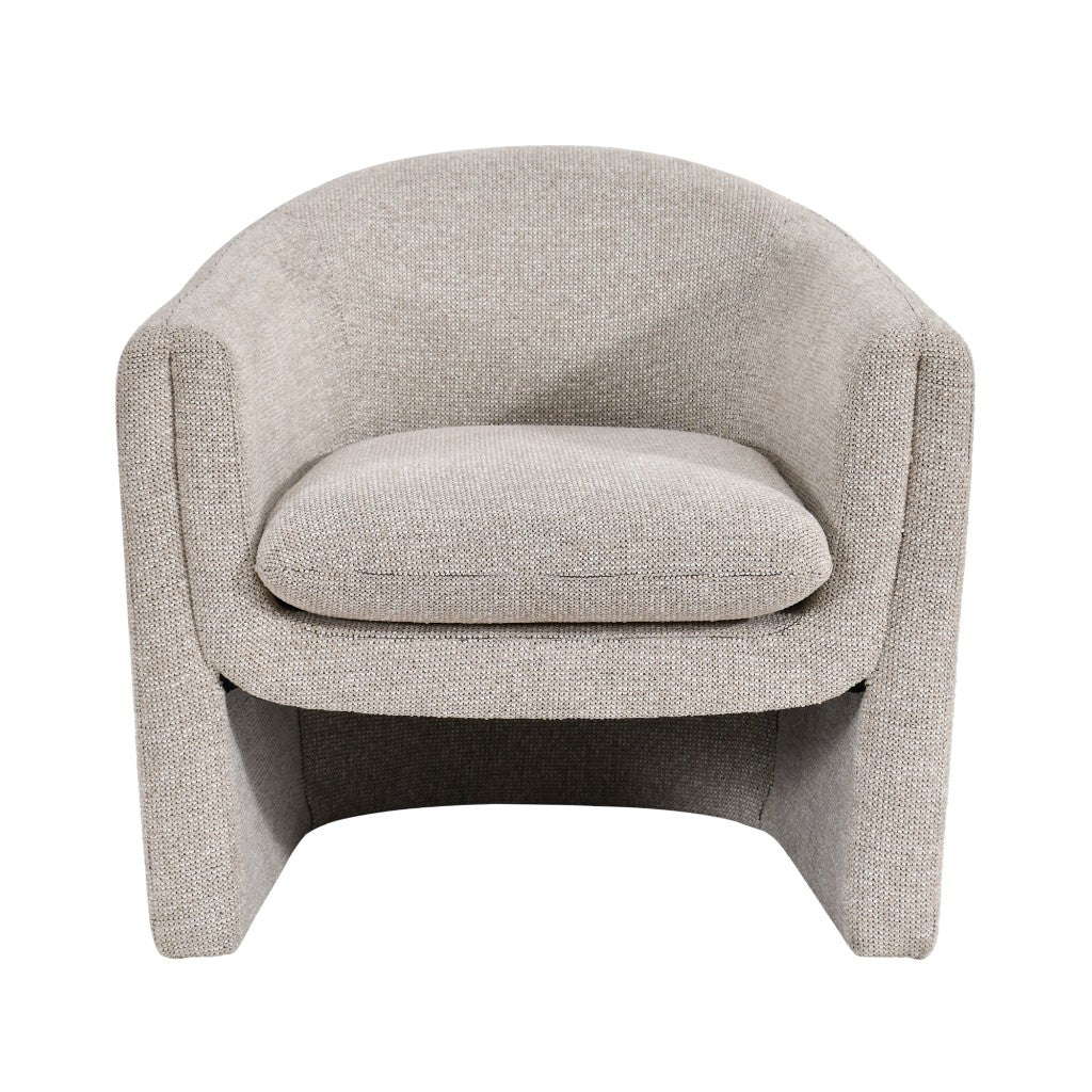 Romy Curved Tub Accent Chair