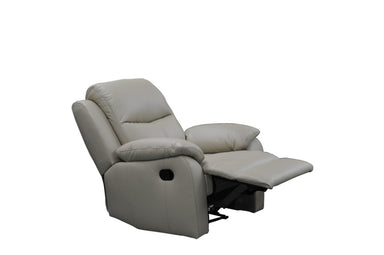 Sussex Leather Manual Recliner Chair - Wheat