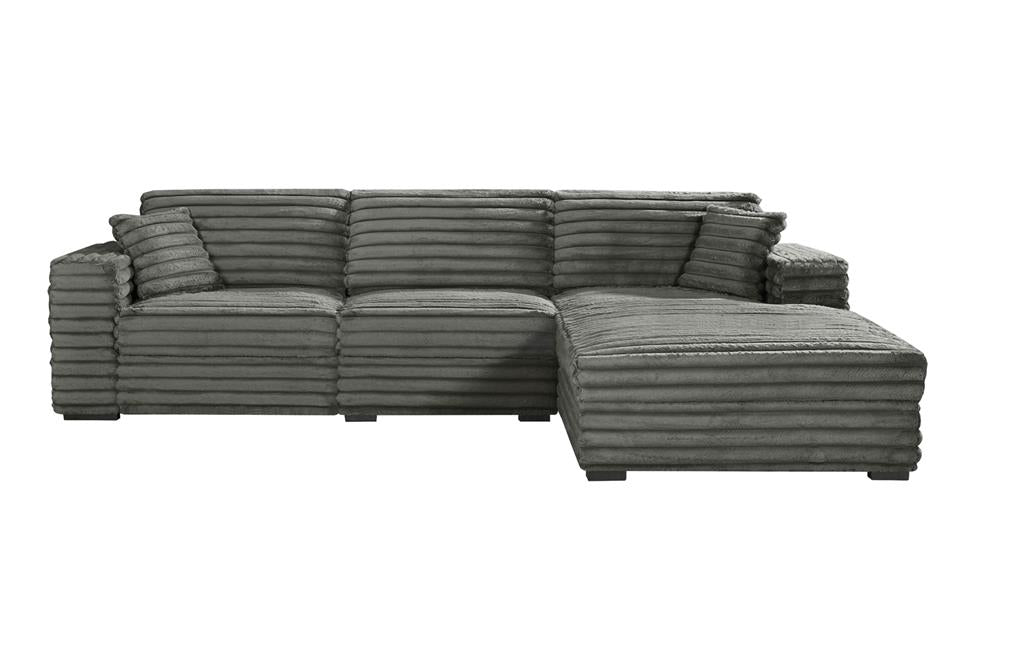 Fraser Large Corduroy 2 Seater with Right Chaise