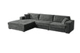 Fraser Corduroy 2 Seater with Left Chaise