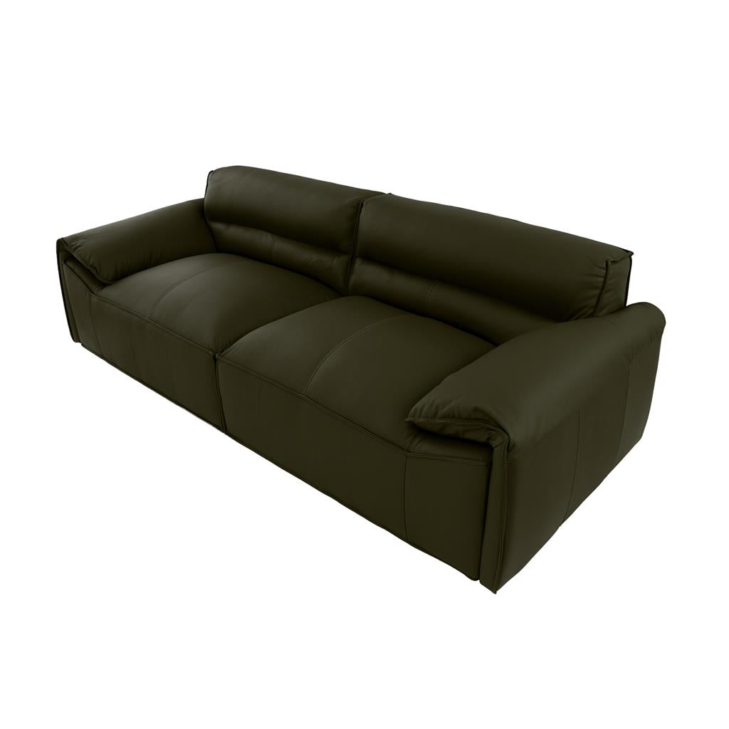 Zion Leather 2 Seater Sofa
