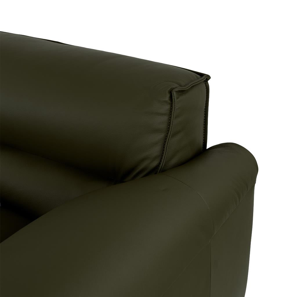 Zion Leather 2 Seater Sofa