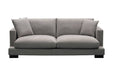 Summit Feather Blend 3 Seater Lounge - Light Grey