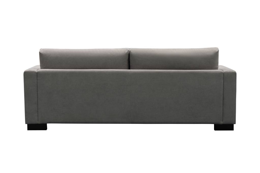 Summit Feather Blend 3 Seater Lounge - Light Grey