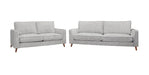 Alder Mid-Century 3 + 2 Seater Fabric Sofa Set