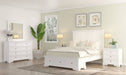 Somerset 5 Piece King Bedroom Suite with Dresser & Mirror - White