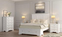 Somerset 4 Piece King Bedroom Suite with Tallboy - White