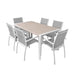Torrens Outdoor 7 Piece Dining Set 160cm - White