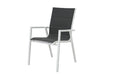 Delphi Outdoor Aluminium Dining Chair - White