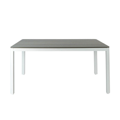 Seabreeze Outdoor Dining Table 160cm - White