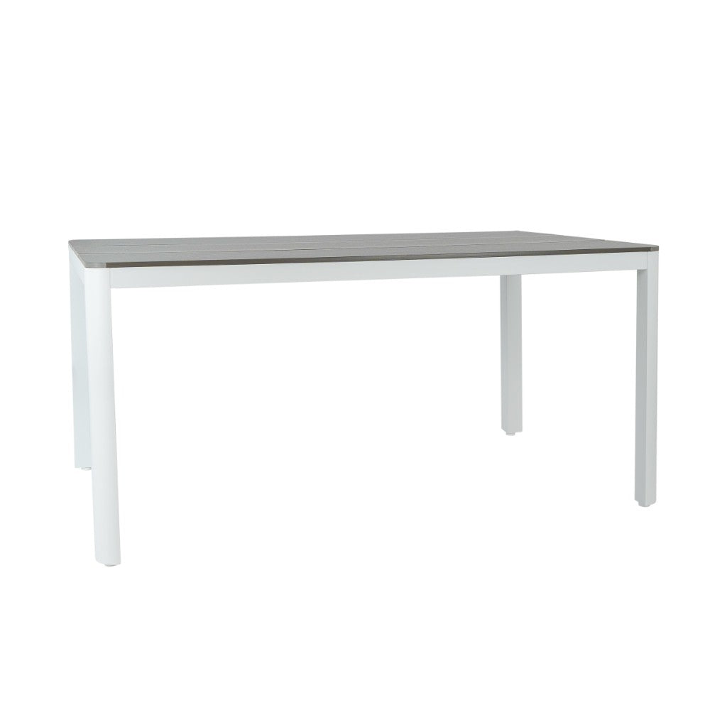 Seabreeze Outdoor Dining Table 160cm - White
