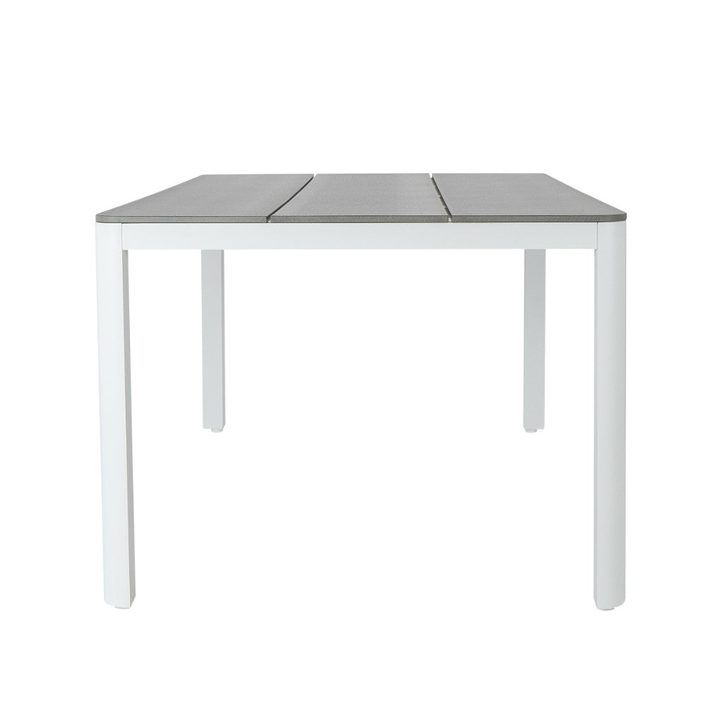 Seabreeze Outdoor Dining Table 160cm - White