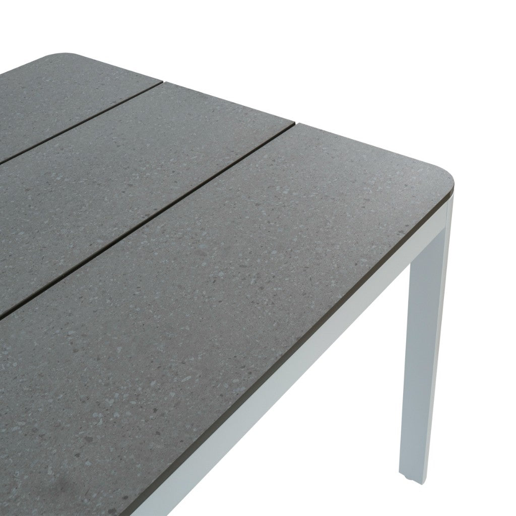 Seabreeze Outdoor Dining Table 160cm - White