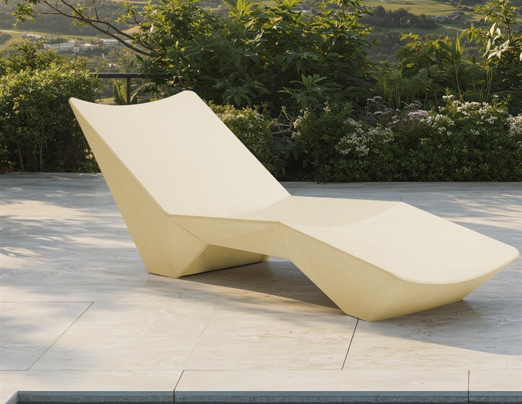 Tulum Outdoor Sun Lounge - Taupe