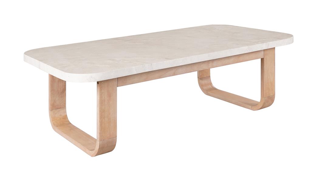 Calabria Outdoor Coffee Table - Light Smoke