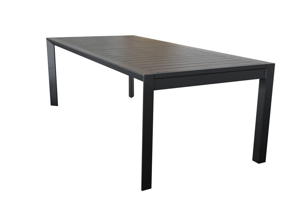 Icaria Outdoor Aluminium Extension Table - Charcoal