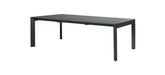 Icaria Outdoor Aluminium Extension Table - Charcoal