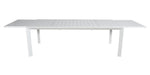 Icaria Outdoor Aluminium Extension Table - White