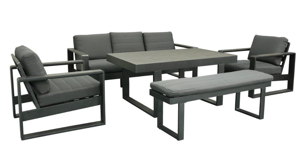 Funchal Outdoor 5 Piece Mid Height Dining Set