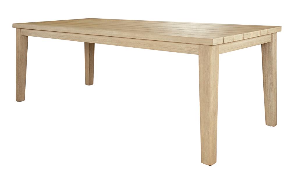 Marlo Outdoor Eucalyptus Dining Table 220cm