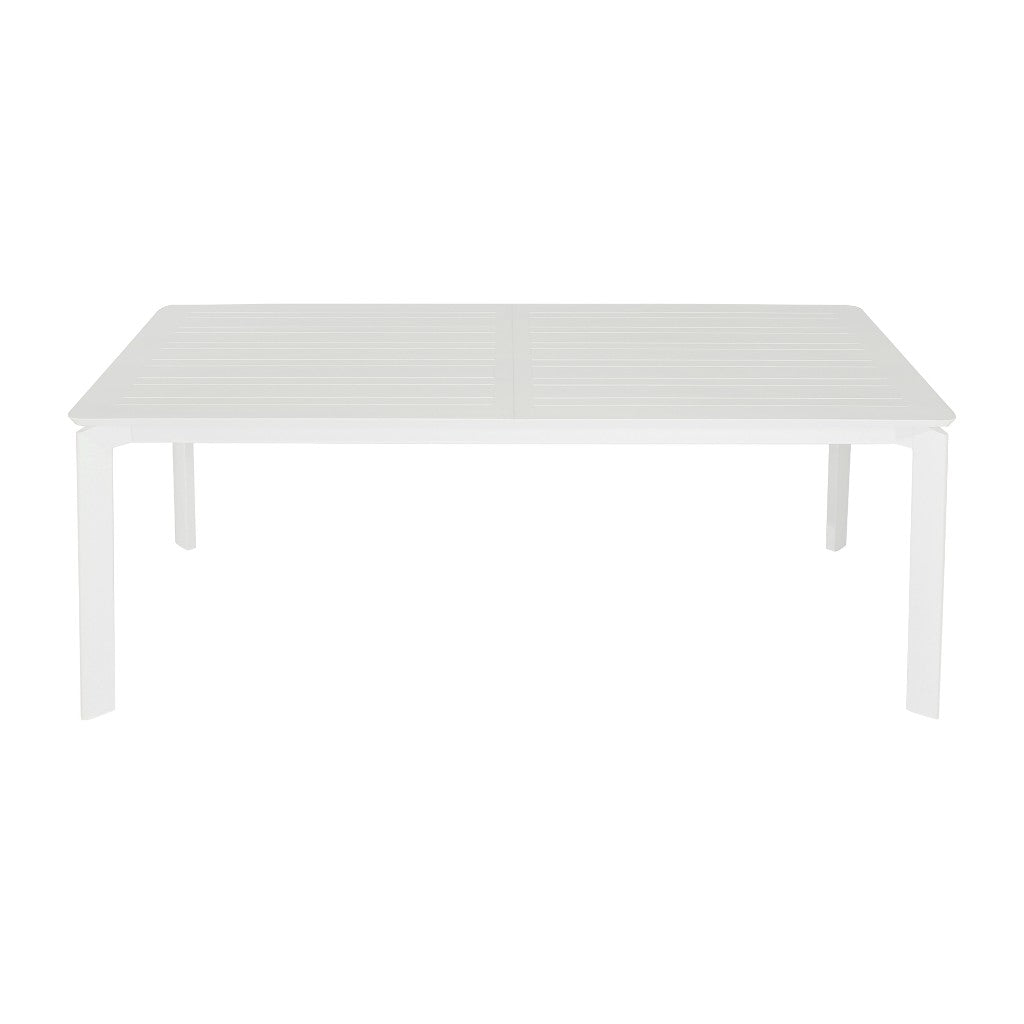 Naxos Outdoor Extension Dining Table - White