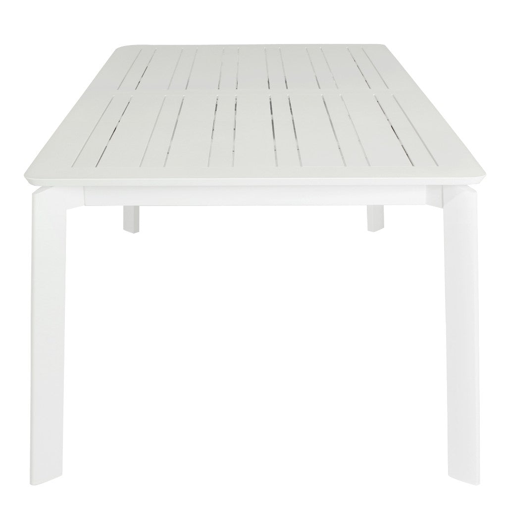 Naxos Outdoor Extension Dining Table - White