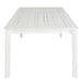 Naxos Outdoor Extension Dining Table - White