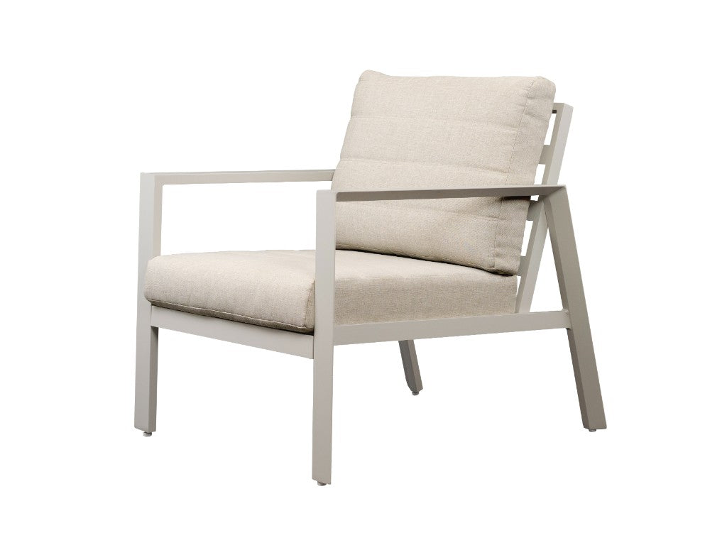 Bulrush Outdoor 4 Piece Lounge Set - Cream