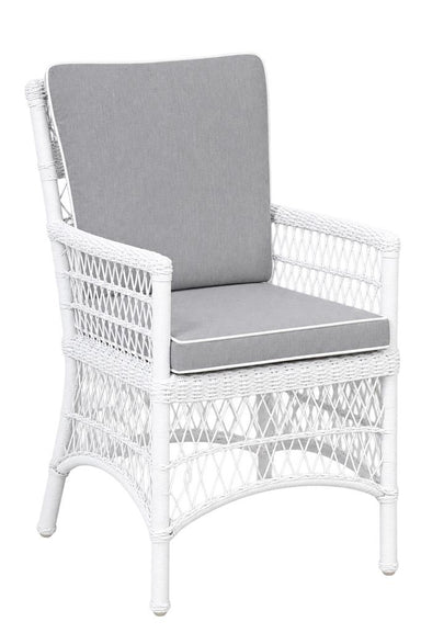 Antibes Outdoor Dining Chair - White
