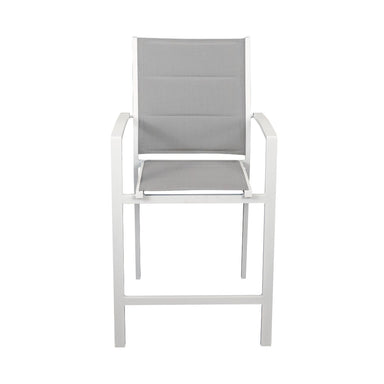 Torrens Outdoor Bar Chair - White/Grey