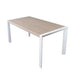 Torrens Aluminium Outdoor Dining Table 160cm - White