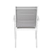 Torrens Outdoor Dining Chair - White/Grey