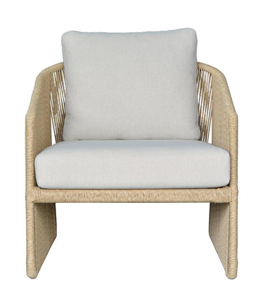 Murano Outdoor Wicker Armchair - Cream