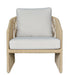 Murano Outdoor Wicker Armchair - Cream