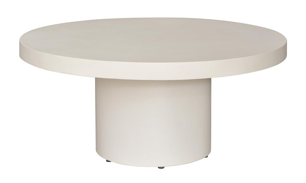 Murano Outdoor Round Concrete Coffee Table 90cm