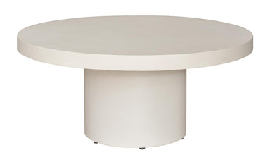 Murano Outdoor Round Concrete Coffee Table 90cm