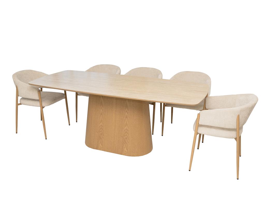 Terra Sintered Stone 7 Piece Dining Set