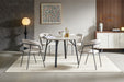Stonehaven 5 Piece Round Dining Set - Grey Stone